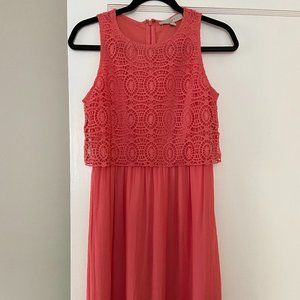 LOFT Coral Dress
